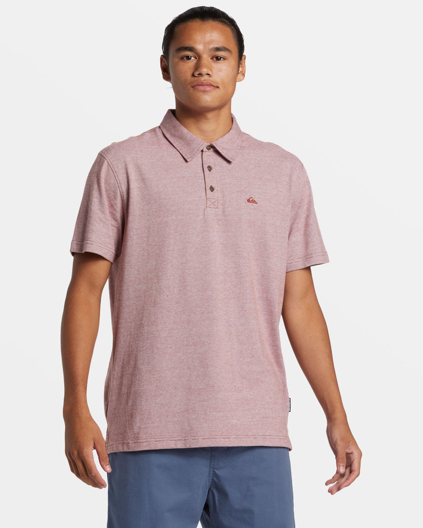 Sunset Cruise Polo Shirt - Henna