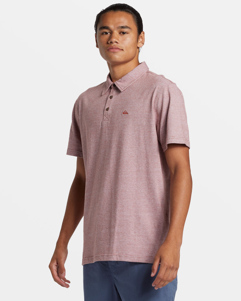 Sunset Cruise Polo Shirt - Henna