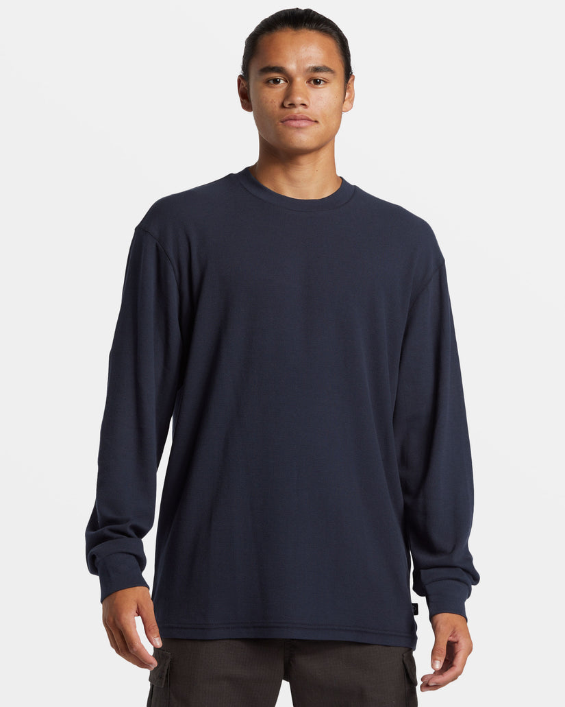 Drills Long Sleeve Thermal Shirt - Dark Navy