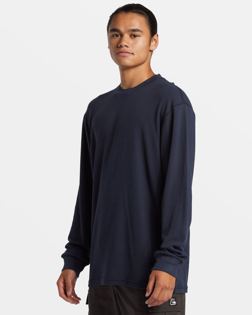 Drills Long Sleeve Thermal Shirt - Dark Navy