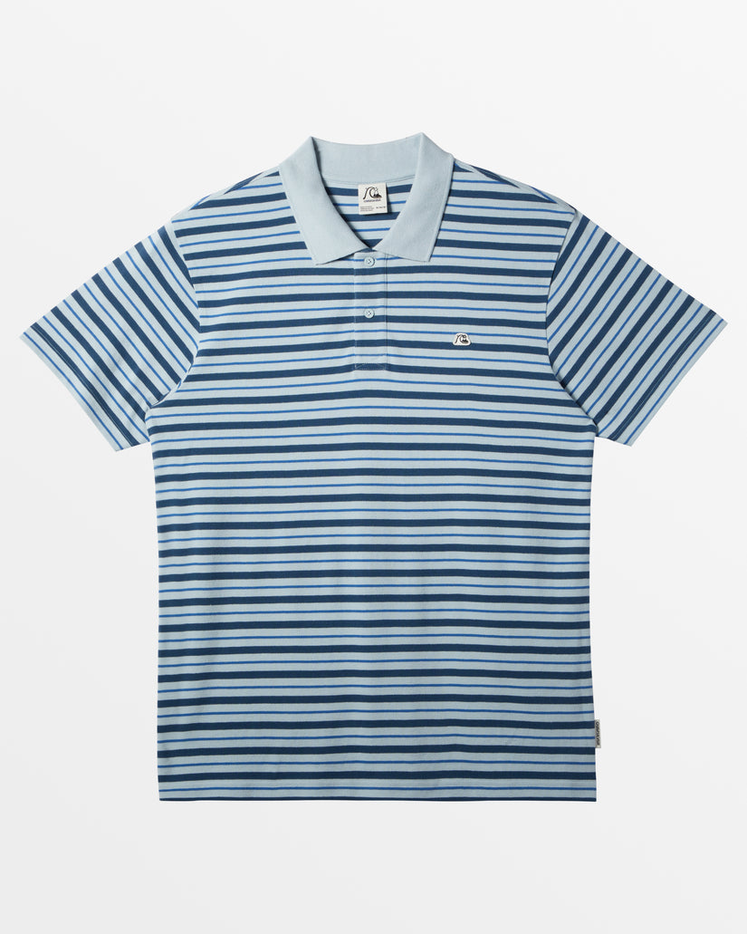 DNA Polo Crew Neck Top - Winter Sky DNA Polo