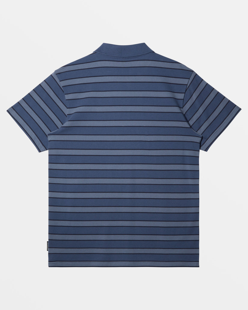 DNA Polo Crew Neck Top - DNA Polo Vintage Indigo