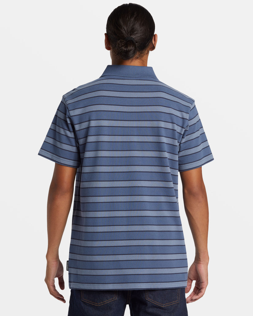 DNA Polo Crew Neck Top - DNA Polo Vintage Indigo