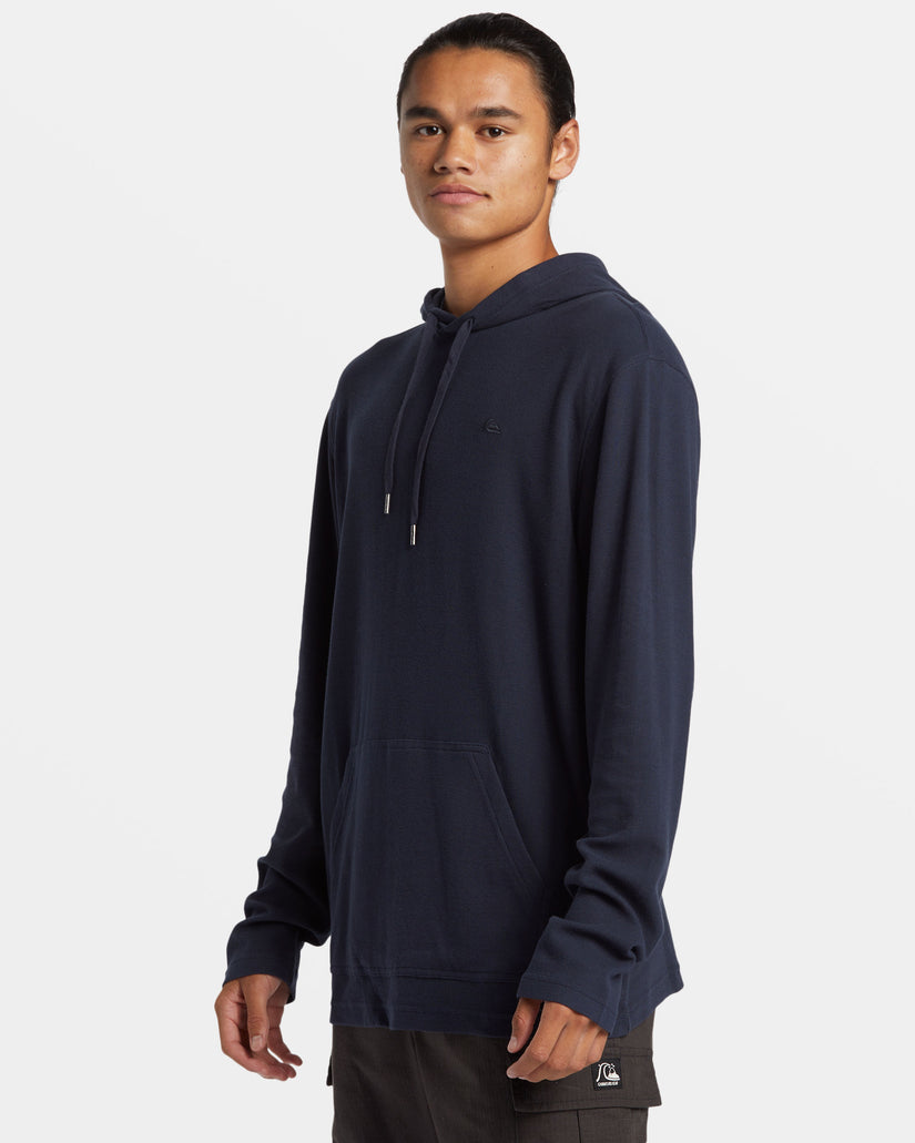 Drills Long Sleeve Thermal Hoodie - Dark Navy