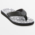 Carver Print Sandals - Black/White/Grey