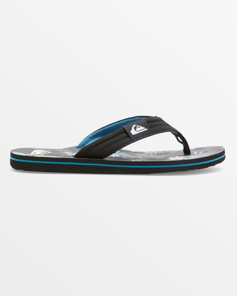 Molokai Layback Sandals - Black/Blue/Green – Quiksilver