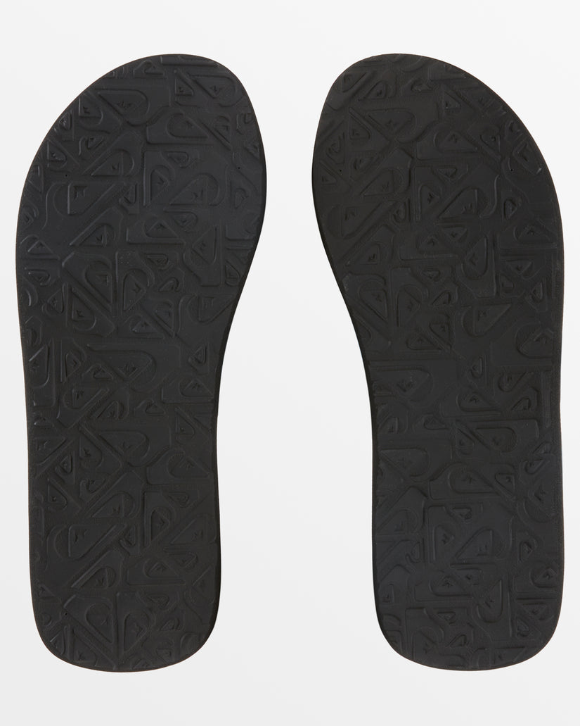 Molokai Layback Sandals - Black/Blue/Green