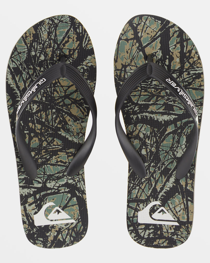 Molokai Art II Sandals - Green 1