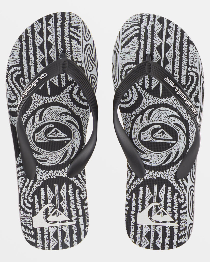 Molokai Art II Sandals - Black 1