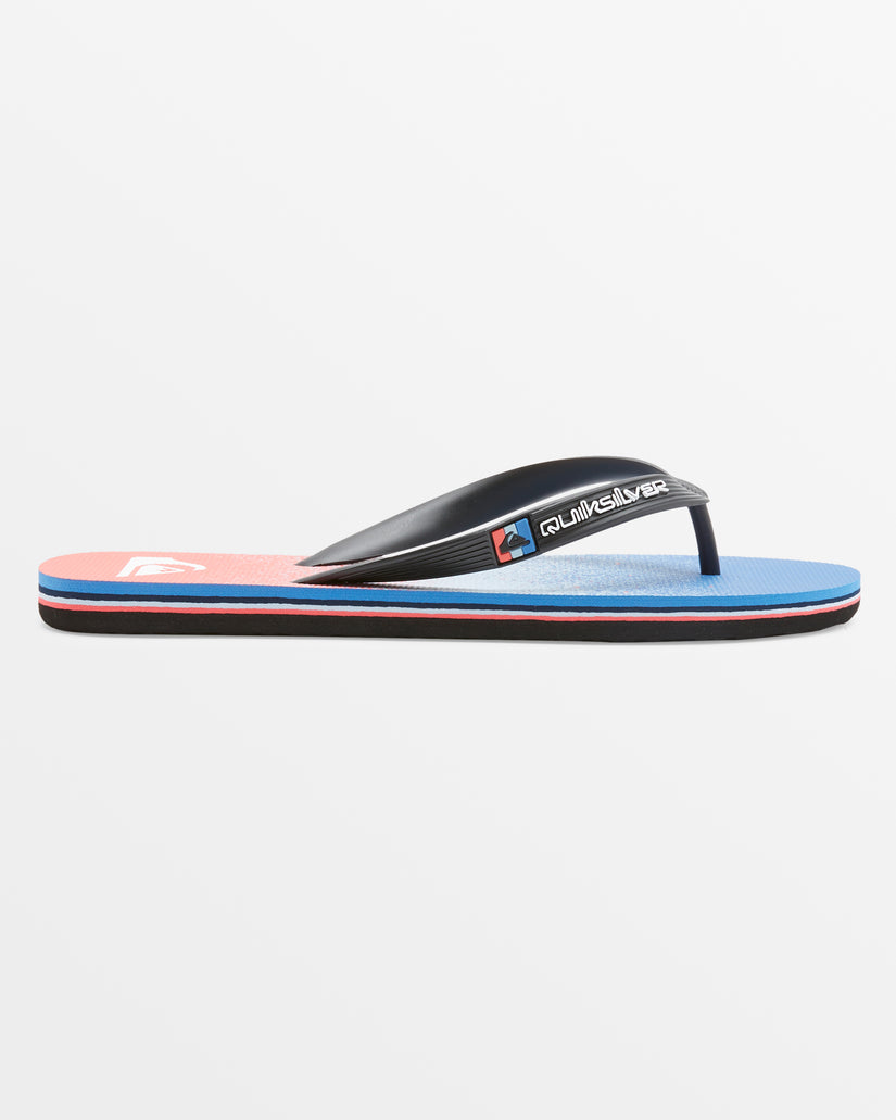 Molokai Art II Sandals - Blue/Red/White