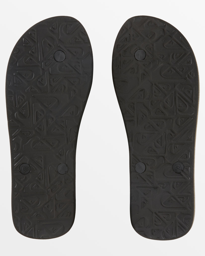 Molokai Art II Sandals - Black/Brown/Black