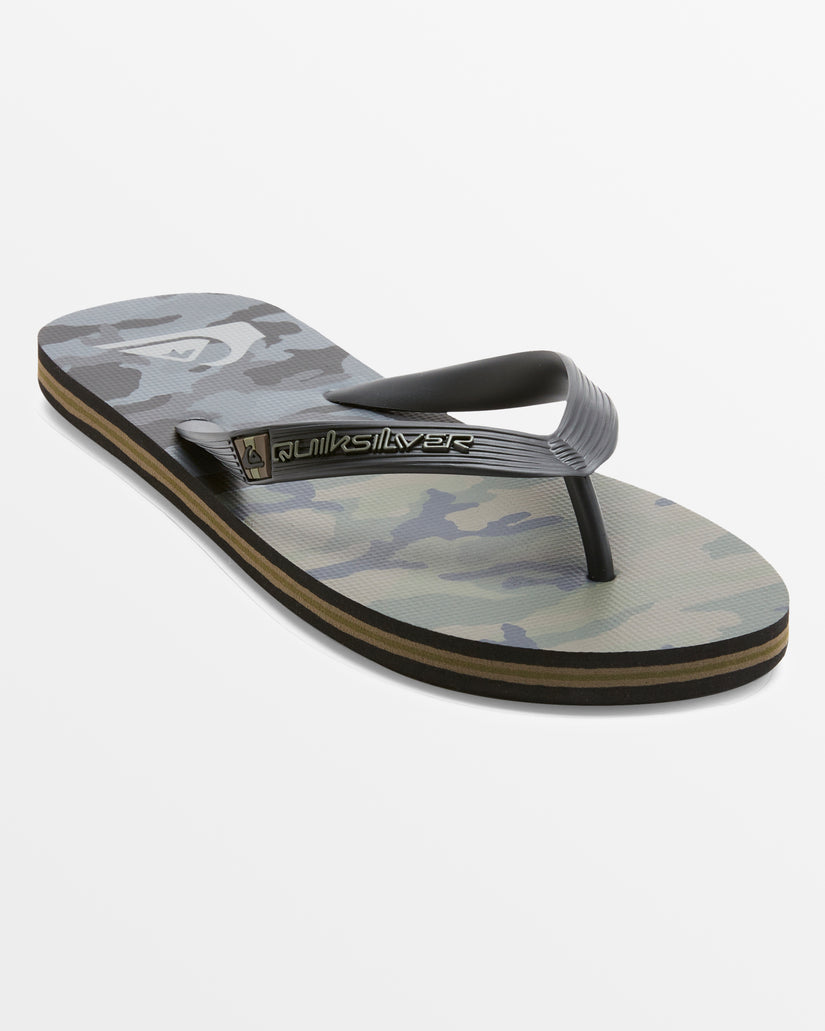 Molokai Art II Sandals - Black/Brown/Black