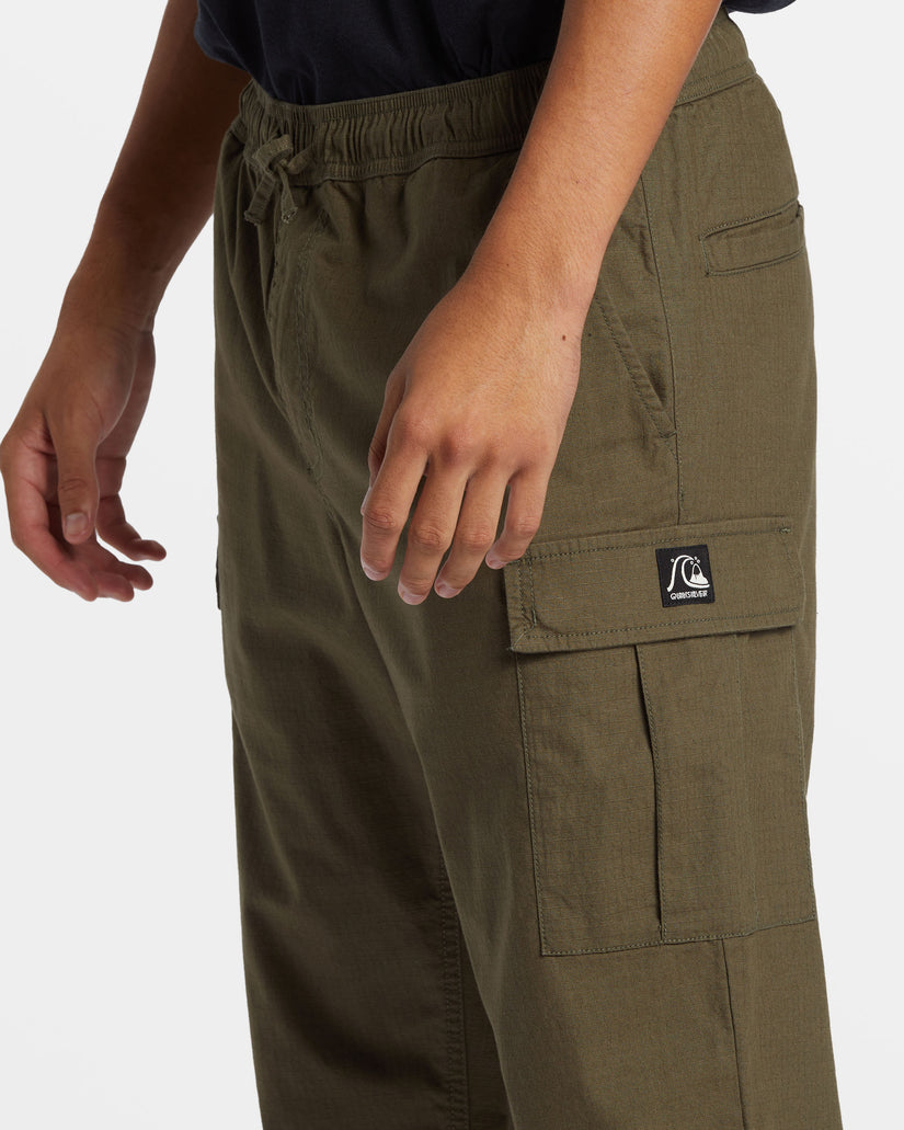 DNA Beach Cargo Pants - Grape Leaf