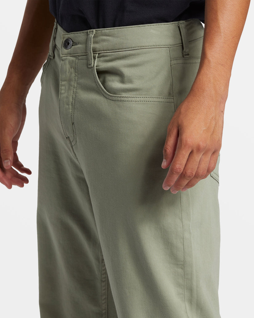 Landers Far Out Straight Fit Pants - Sea Spray