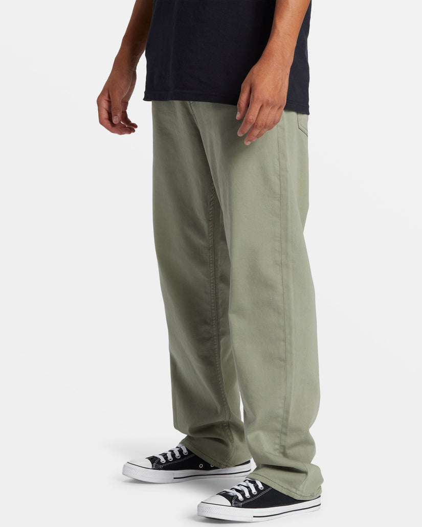 Landers Far Out Straight Fit Pants - Sea Spray