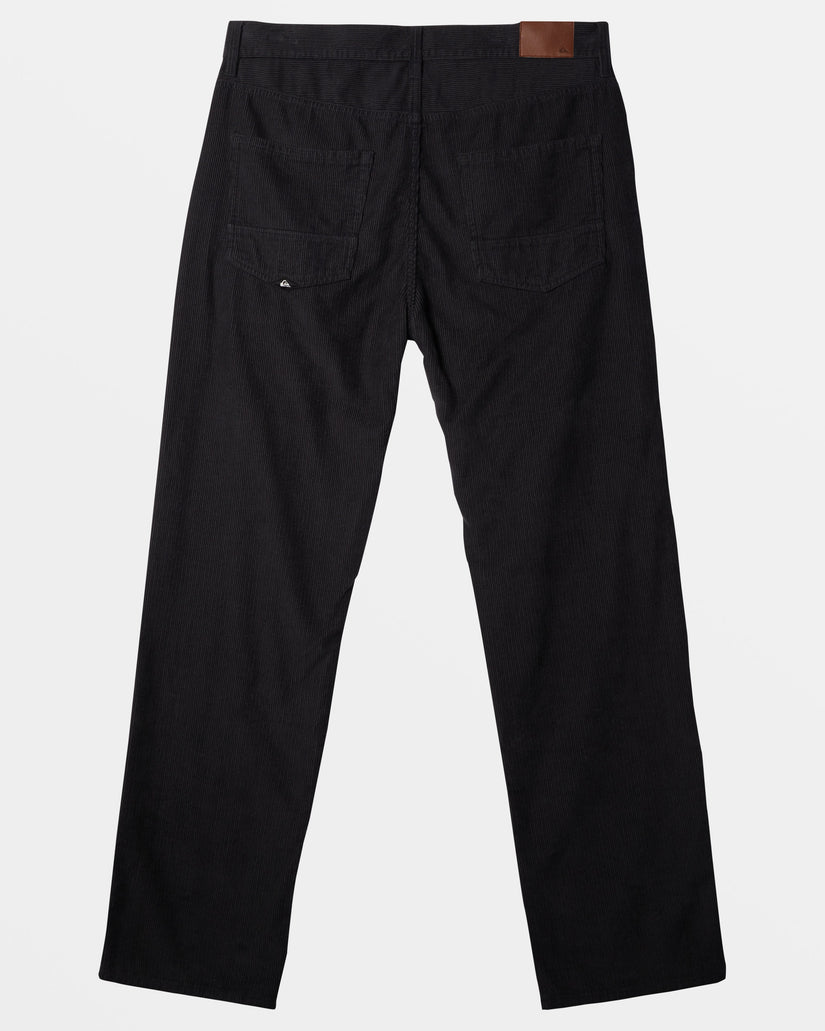 Landers Corduroy Straight Fit Pants - Tarmac