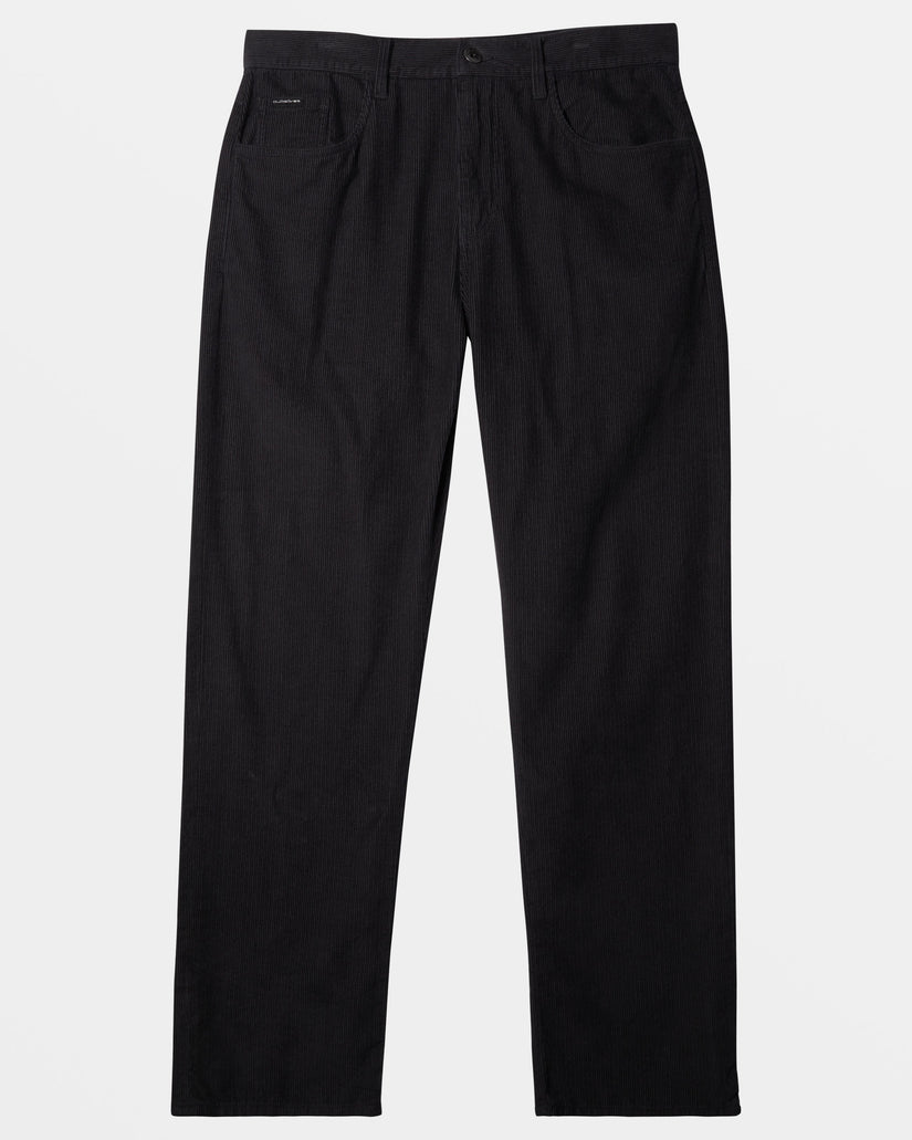 Landers Corduroy Straight Fit Pants - Tarmac