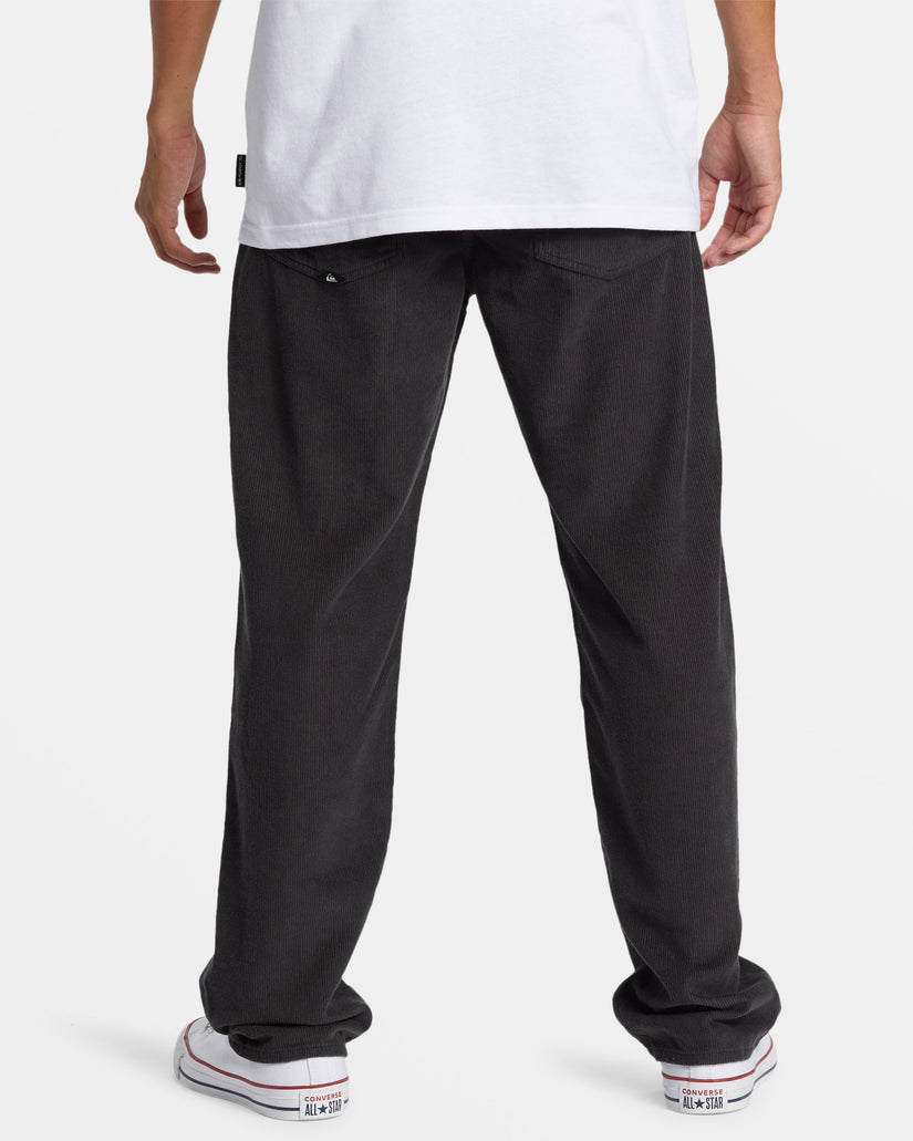 Landers Corduroy Straight Fit Pants - Tarmac