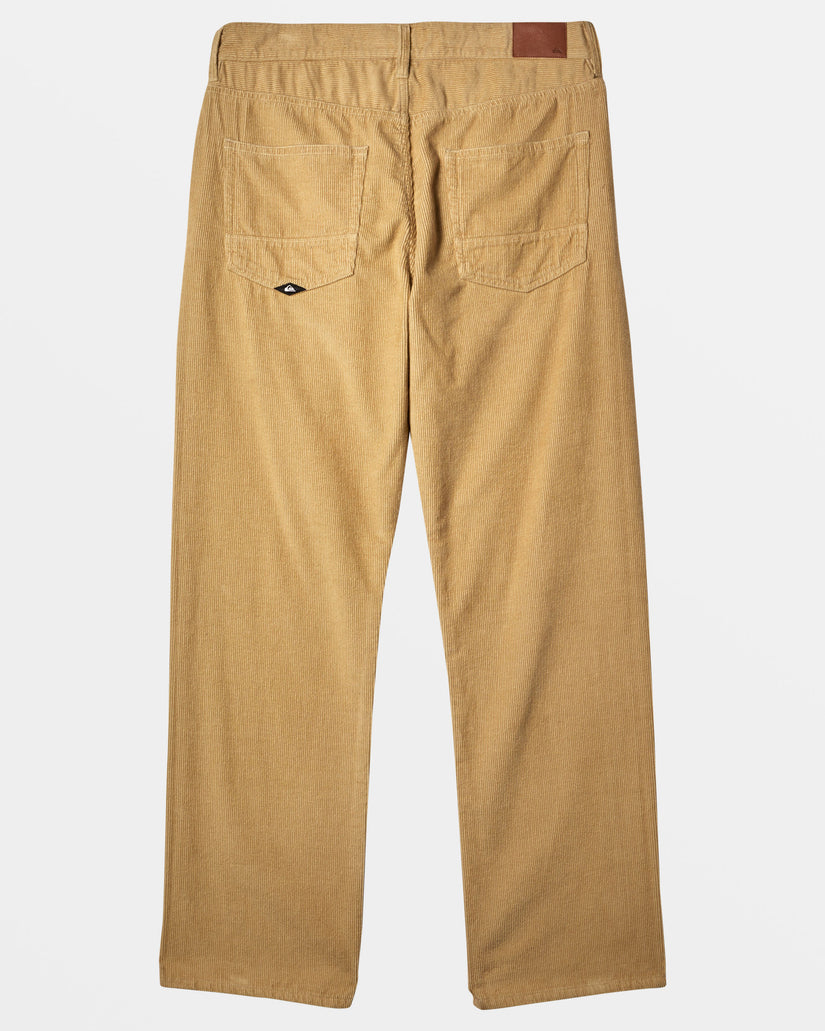 Landers Corduroy Straight Fit Pants - Twill