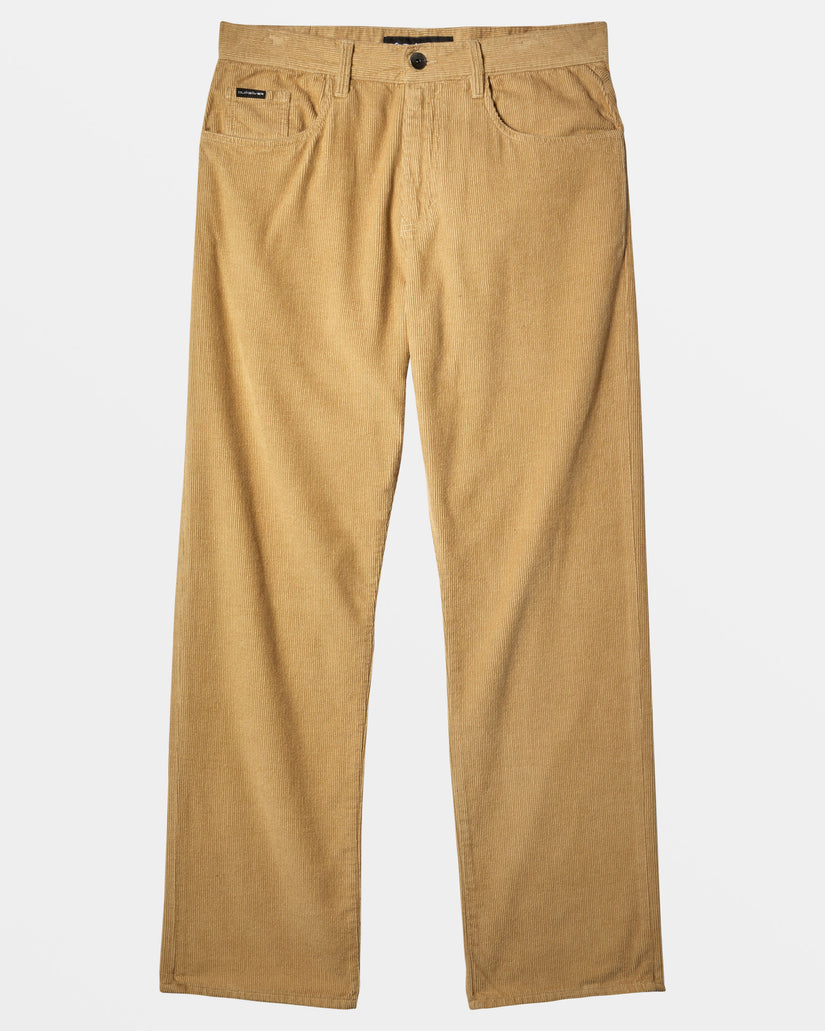 Landers Corduroy Straight Fit Pants - Twill