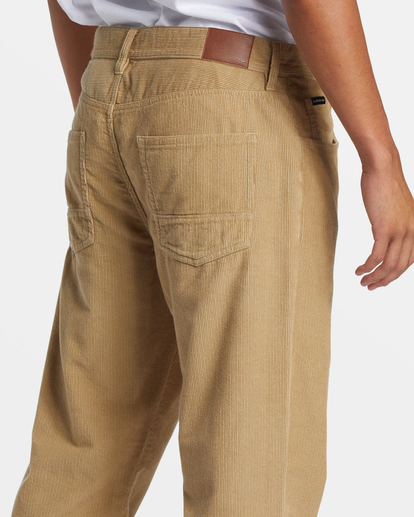 Landers Corduroy Straight Fit Pants - Twill