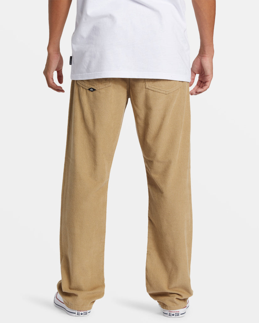 Landers Corduroy Straight Fit Pants - Twill