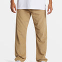 Landers Corduroy Straight Fit Pants - Twill