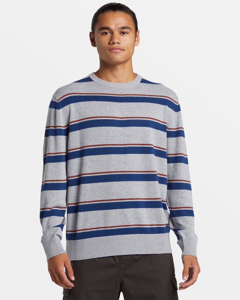 Scott Crewneck Sweatshirt - Scott Crew Htr Grey