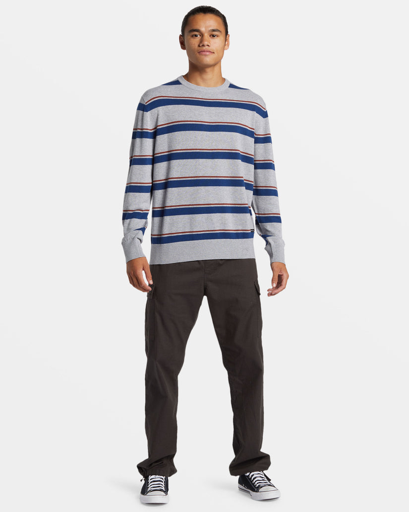 Scott Crewneck Sweatshirt - Scott Crew Htr Grey