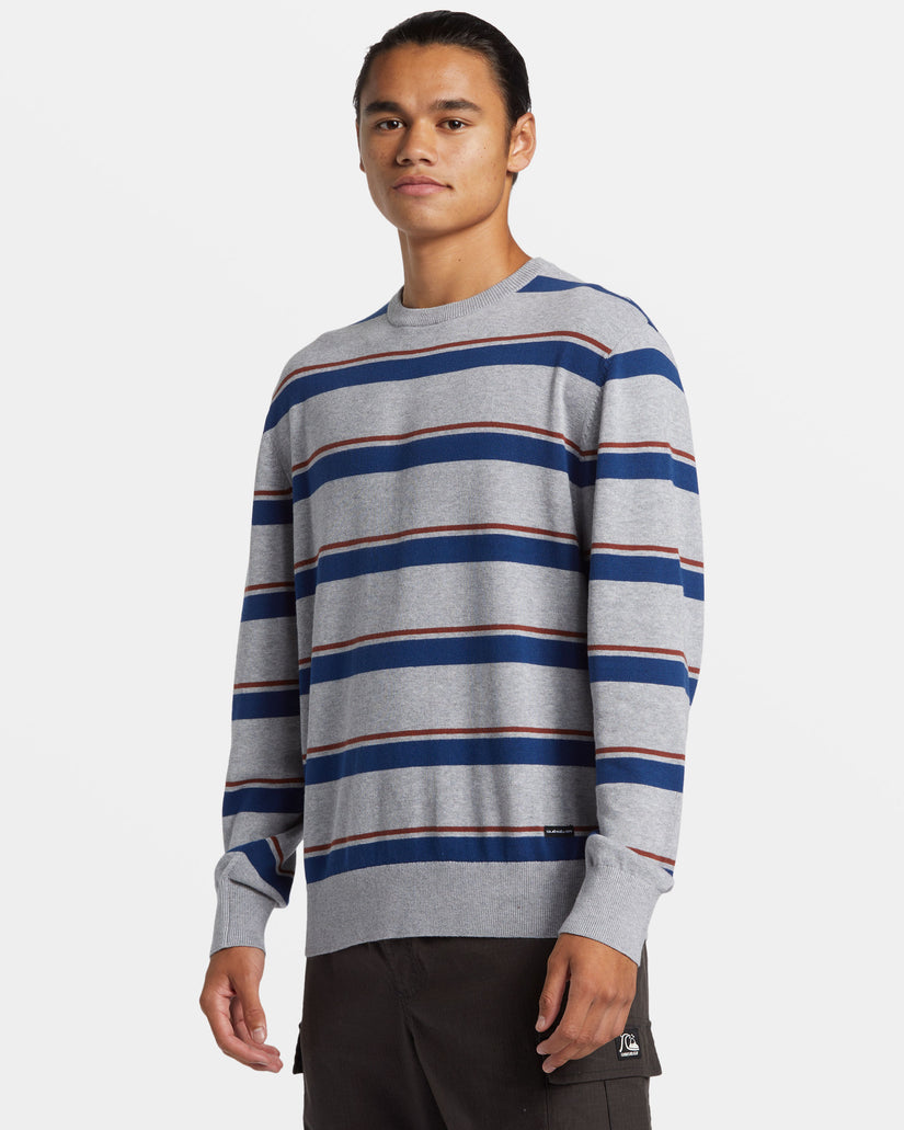 Scott Crewneck Sweatshirt - Scott Crew Htr Grey