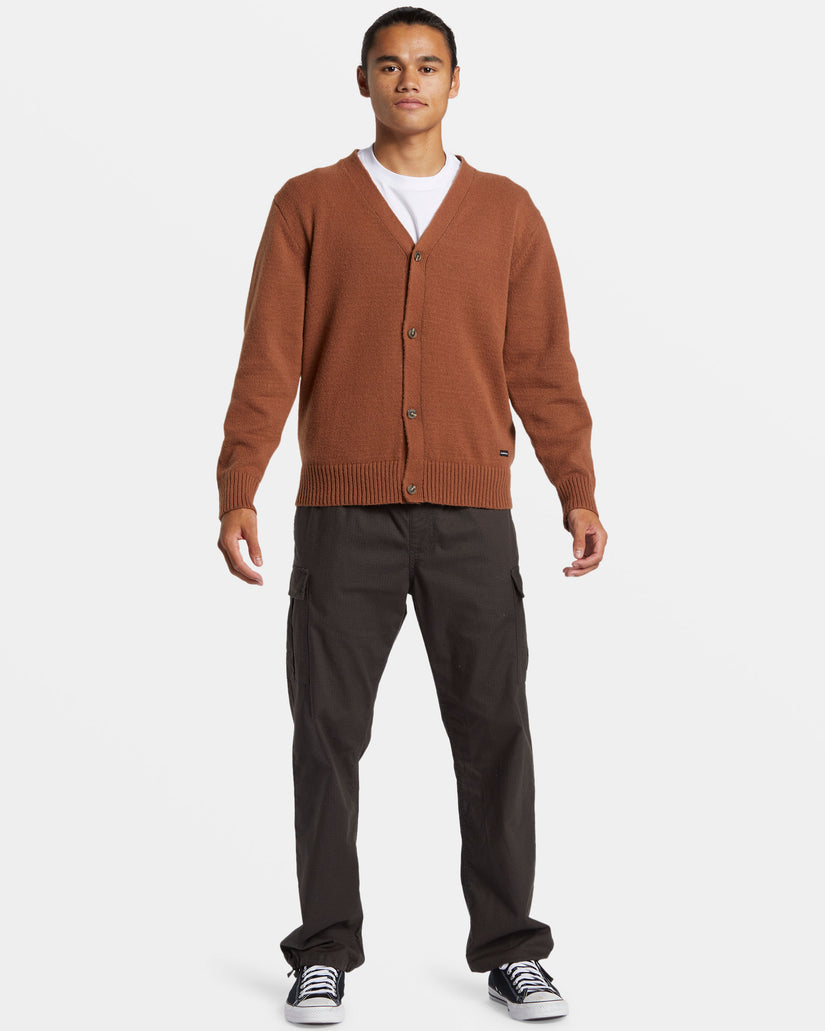 Monty Cardigan Sweater - Rawhide