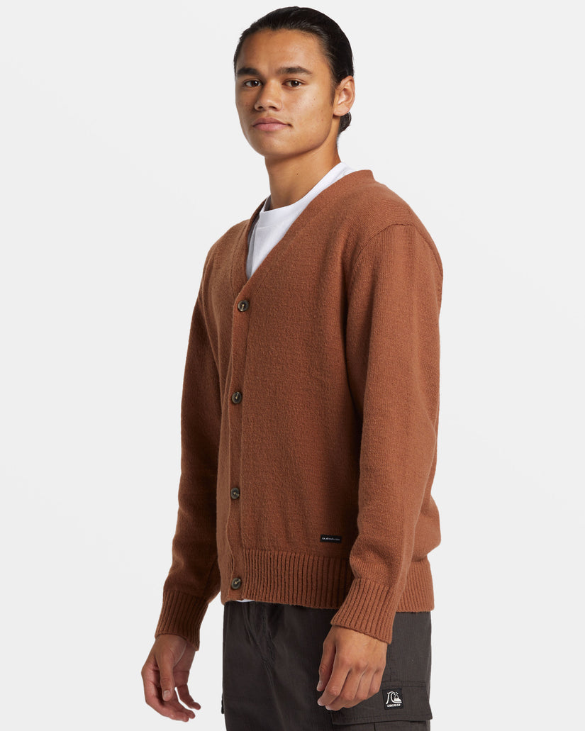 Monty Cardigan Sweater - Rawhide