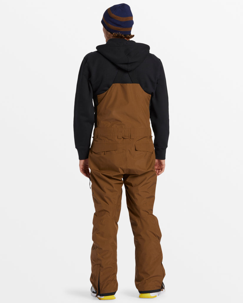 Snyc Technical Snow Bib Pants - Sepia