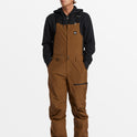 Snyc Technical Snow Bib Pants - Sepia