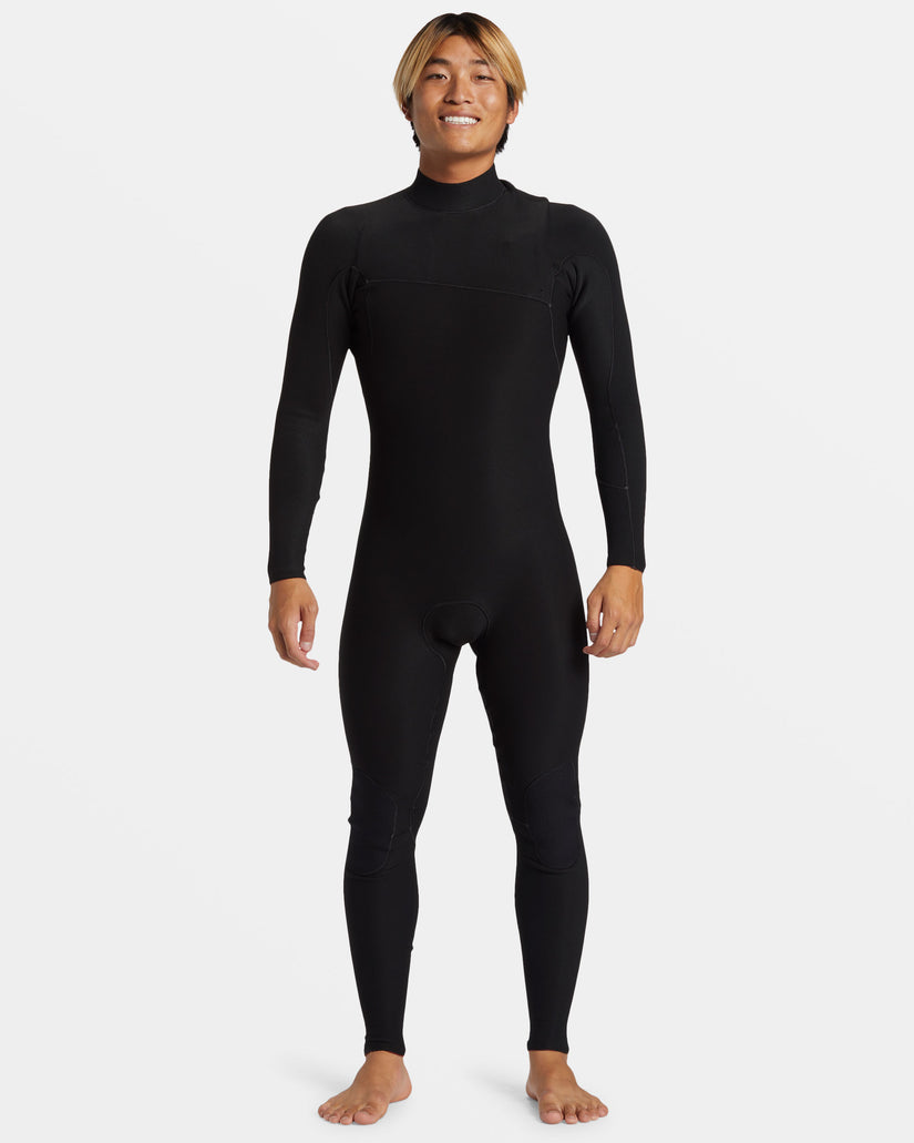 2/2mm Highline Chest Zip GBS Wetsuit - Black