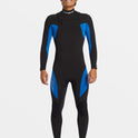 4/3mm Mercury Chest Zip GBS Wetsuit - Olympian Blue