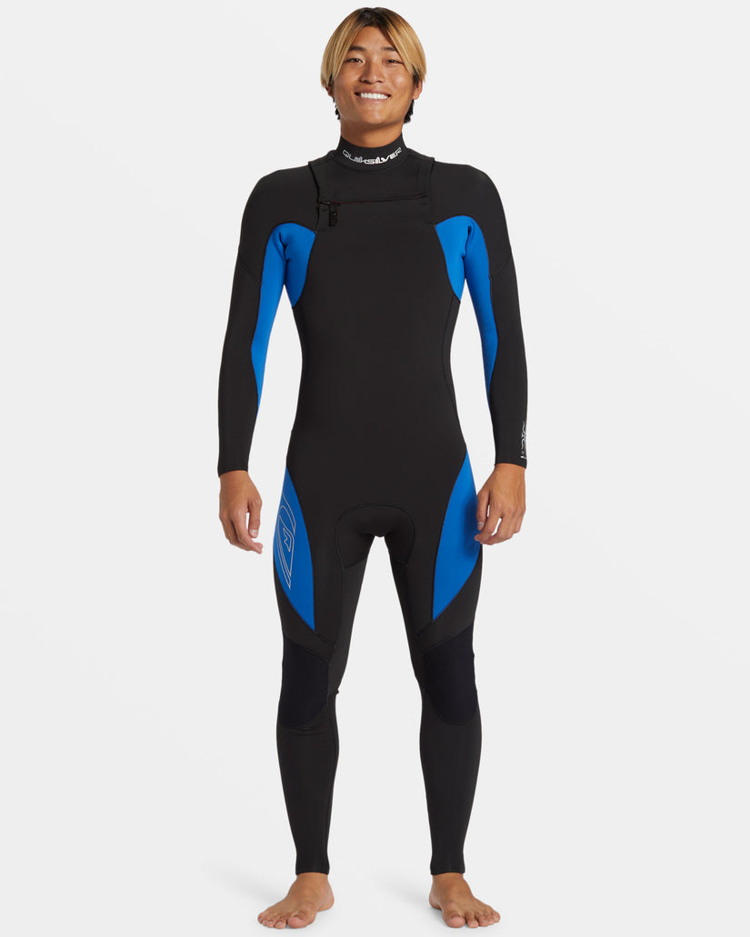 4/3mm Mercury Chest Zip GBS Wetsuit - Olympian Blue