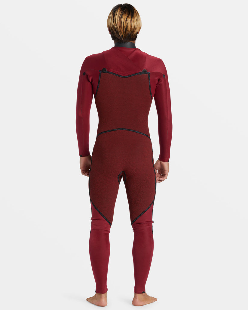 4/3mm Mercury Chest Zip GBS Wetsuit - High Risk Red