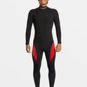 4/3mm Mercury Chest Zip GBS Wetsuit - High Risk Red