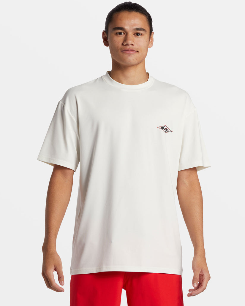 Everyday Short Sleeve Surf Tee - Snow White