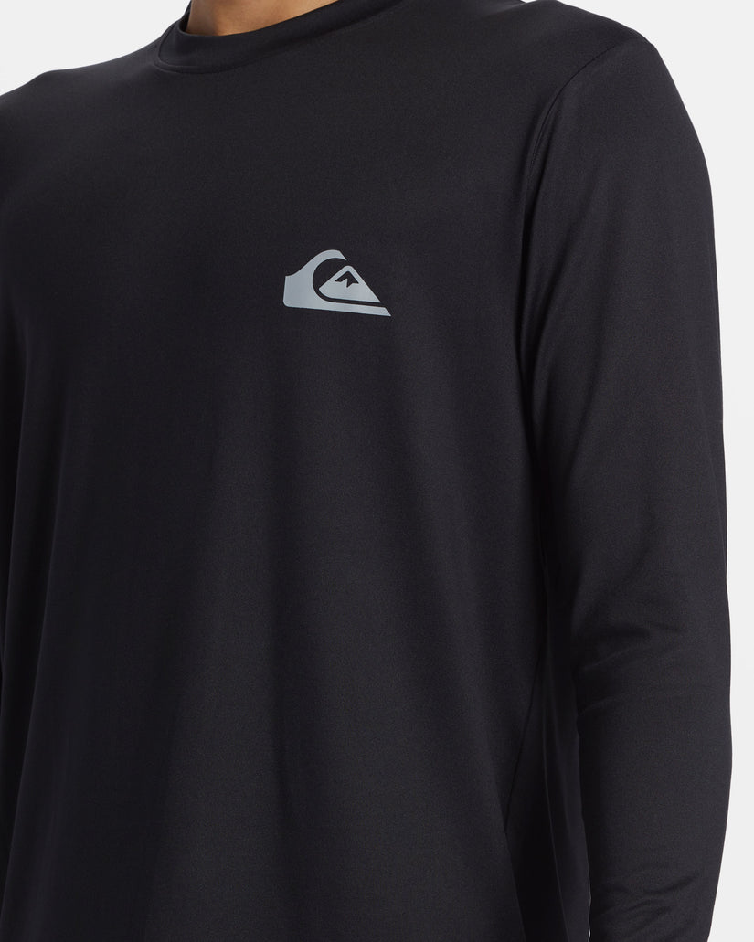 Everyday Long Sleeve Surf Tee - Black