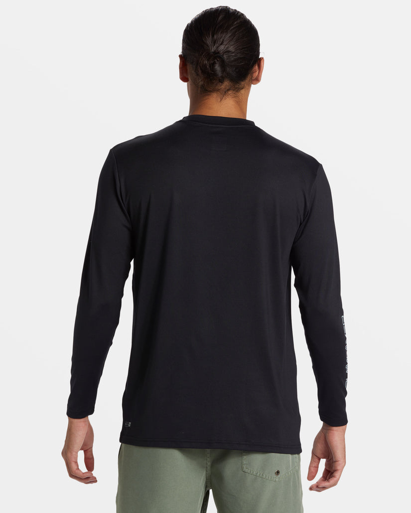 Everyday Long Sleeve Surf Tee - Black