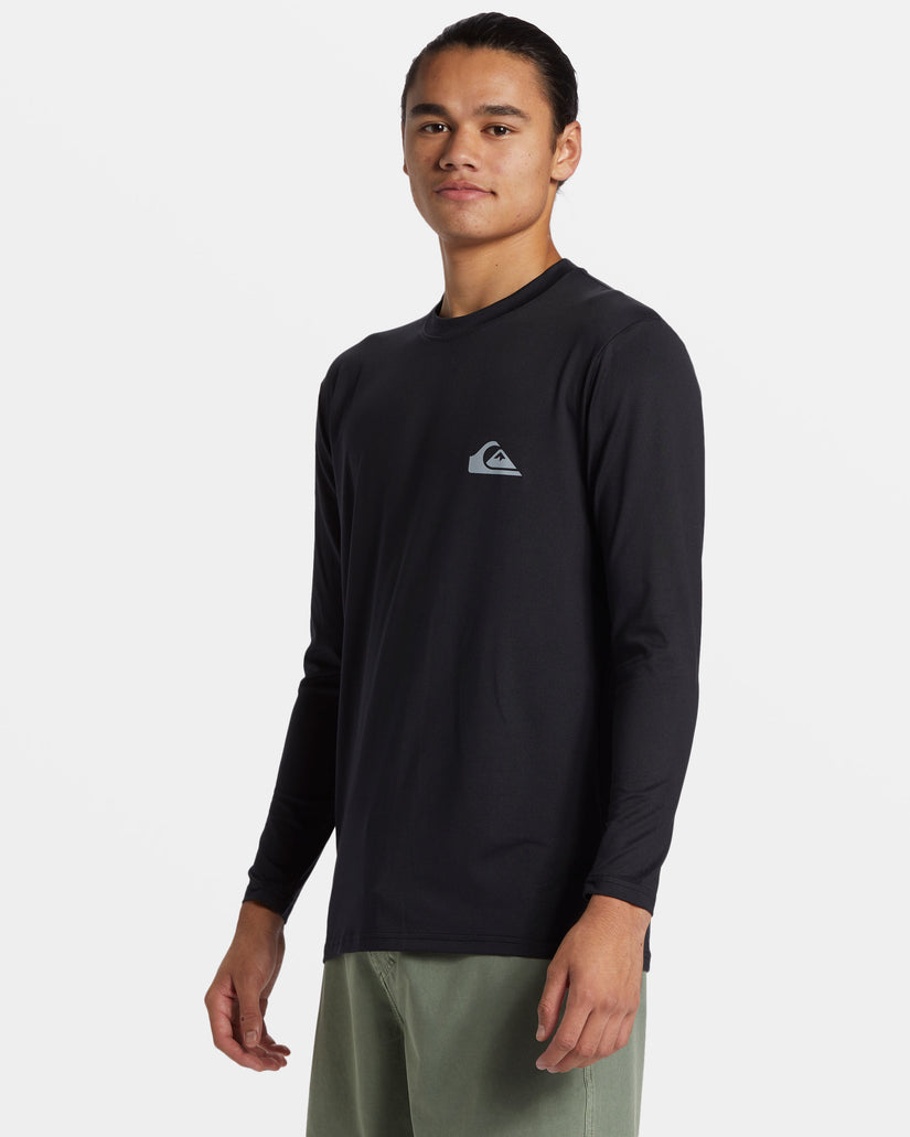 Everyday Long Sleeve Surf Tee - Black