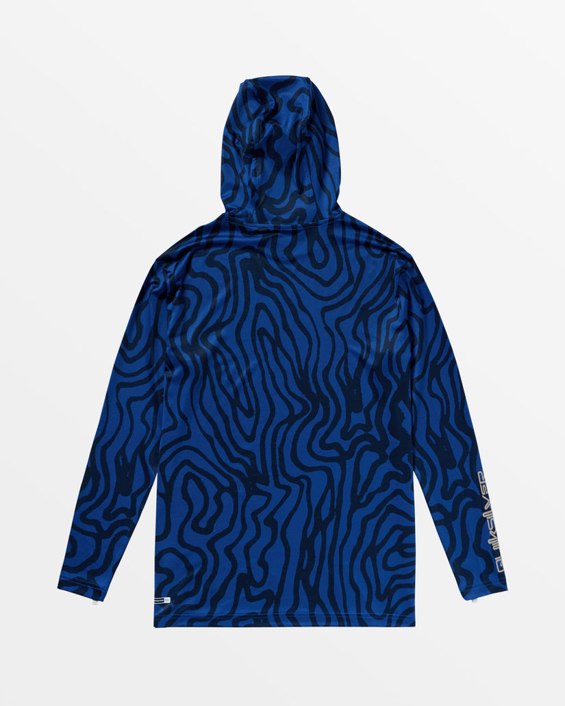 Everyday Hood Hooded Surf Tee - Monaco Blue