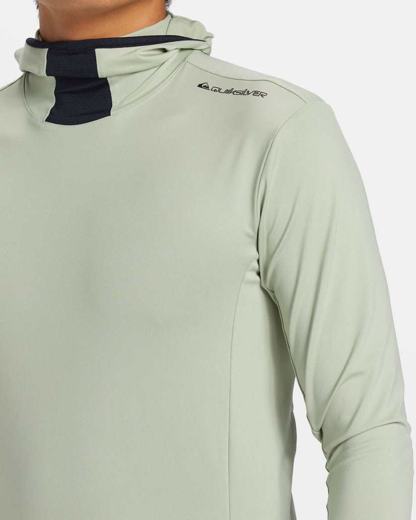 Highline UPF 50 Hooded Long Sleeve Rashguard - Desert Sage