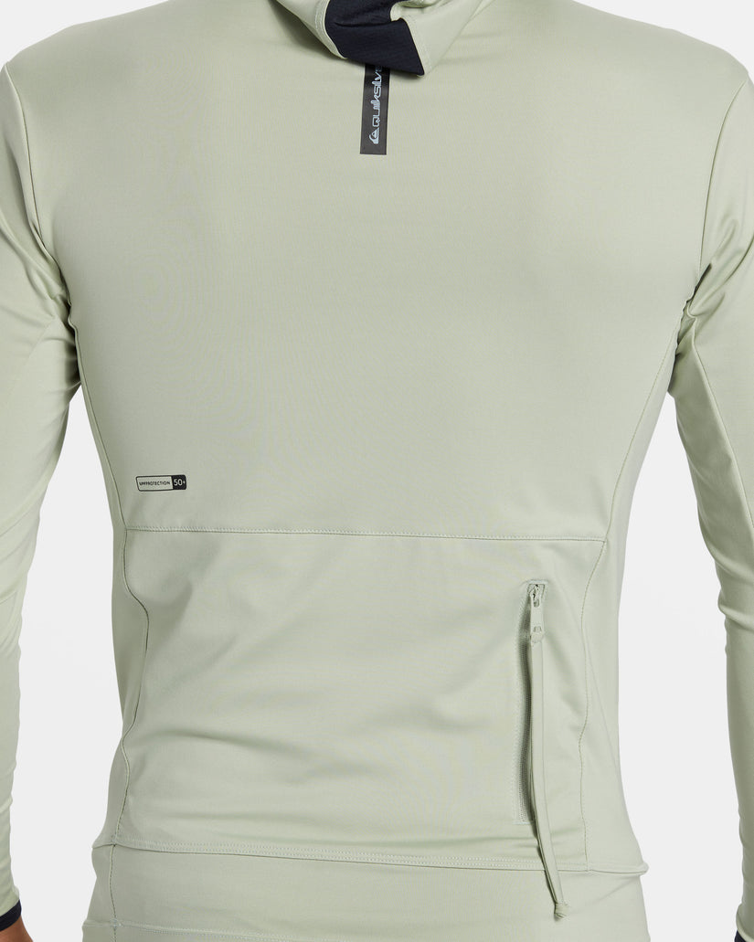 Highline UPF 50 Hooded Long Sleeve Rashguard - Desert Sage