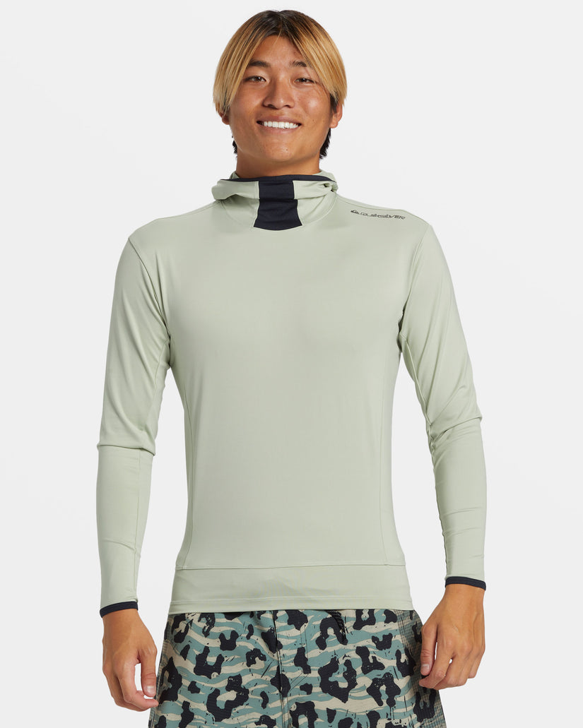 Highline UPF 50 Hooded Long Sleeve Rashguard - Desert Sage