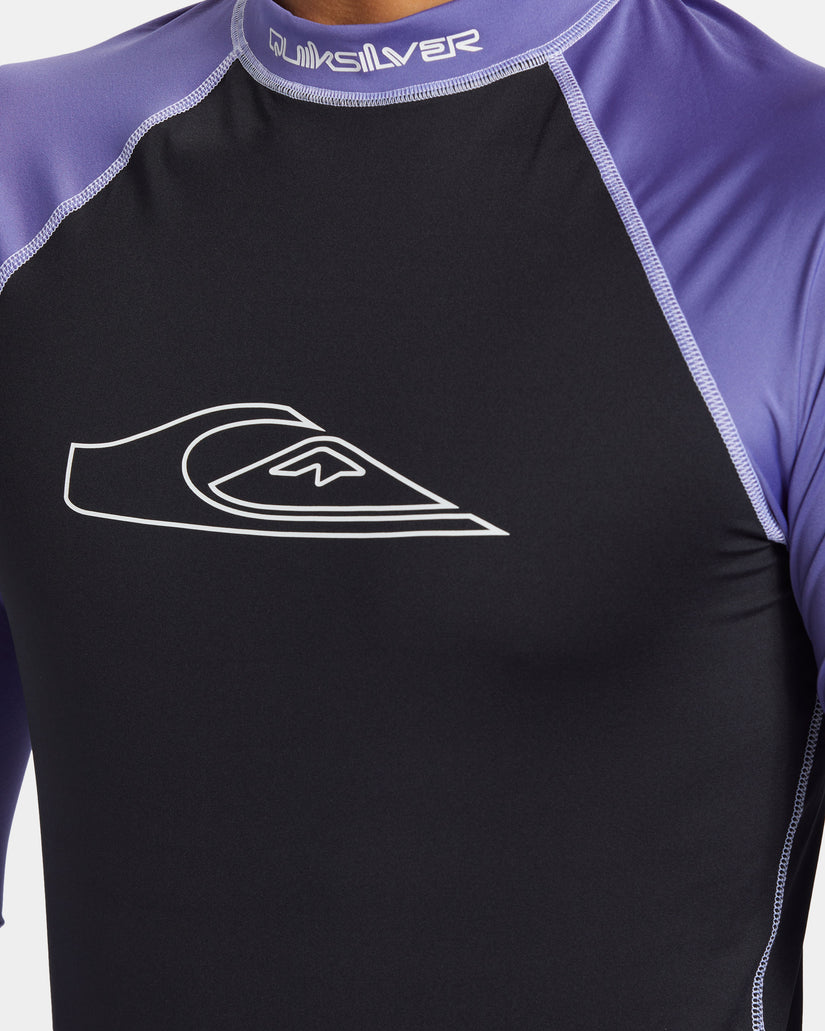 Mercury Long Sleeve Surf Tee - Black