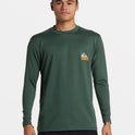 Petroglyph Long Sleeve Surf Tee - Forest