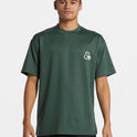 DNA Bubble Logo Short Sleeve Surf Tee - Forest